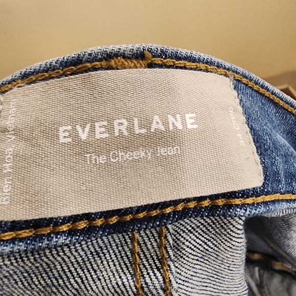 Everlane The Cheeky Jean Women's Blue Jeans 34 Crop - Picture 8 of 10